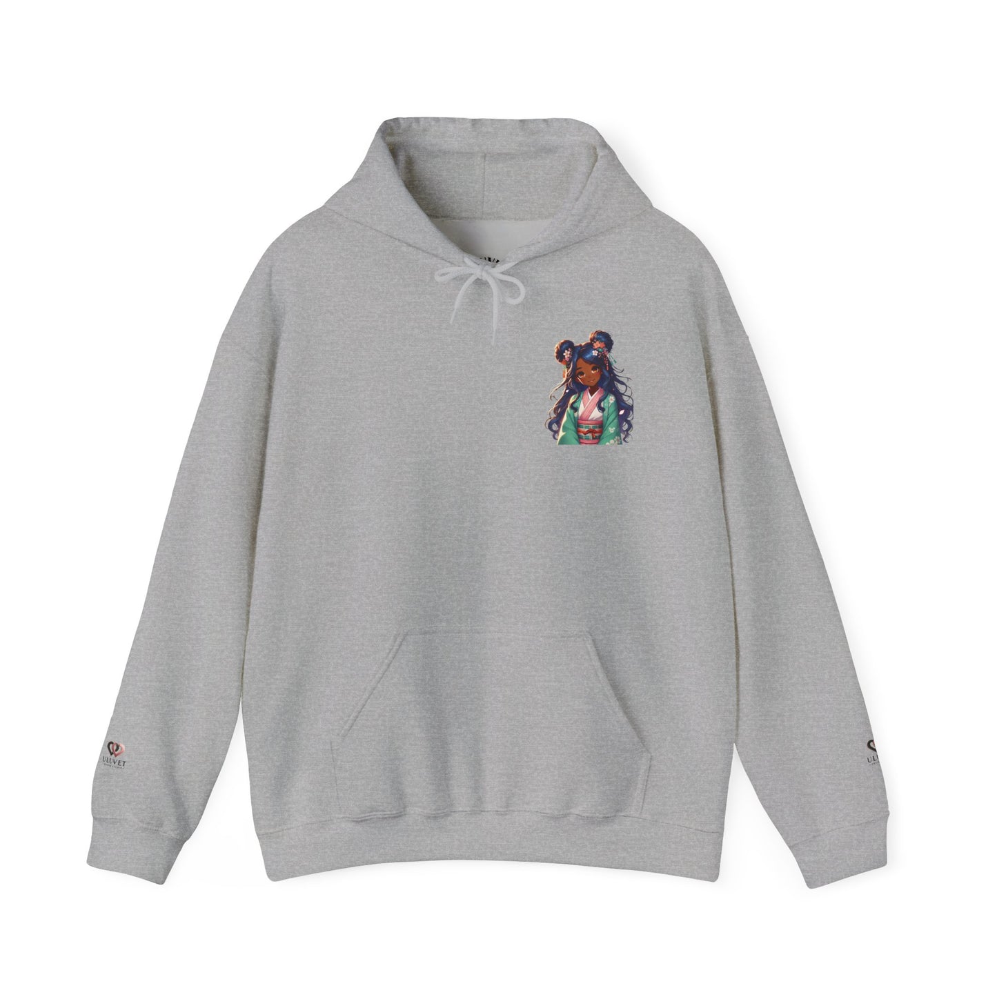 Kawaii Anime Hoodie, Cozy Unisex Hoodie, Cute Sweatshirt Gift, Cartoon Graphic Sweatshirt, Anime Lover Apparel, Fashionable Layer for [...]