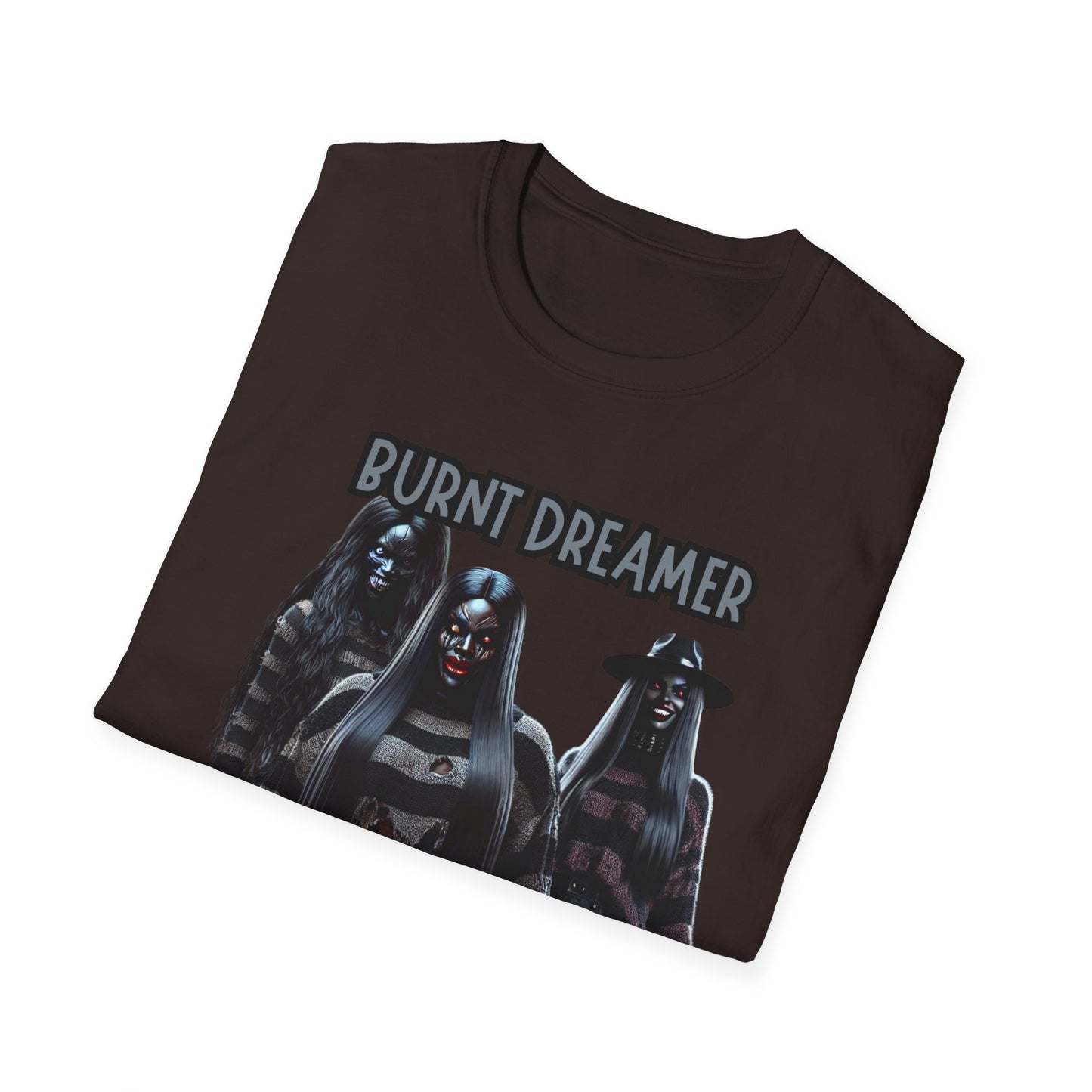 Burnt Dreamer Unisex T-Shirt, Graphic Tee, Festival Wear, Music Lover Gift, Casual Outfit, Comfortable Everyday Wear