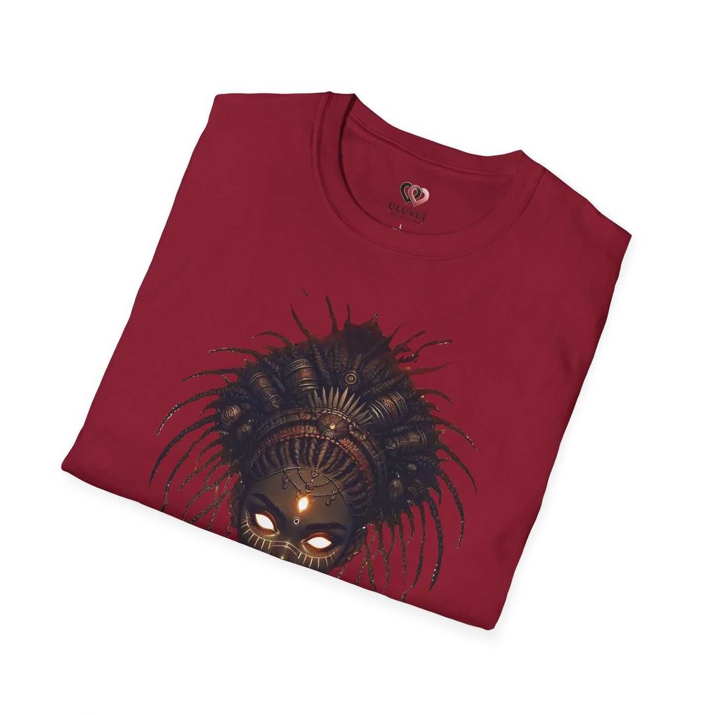 Artistic Goddess Unisex Softstyle T-Shirt - Ethereal Design for Everyday Wear