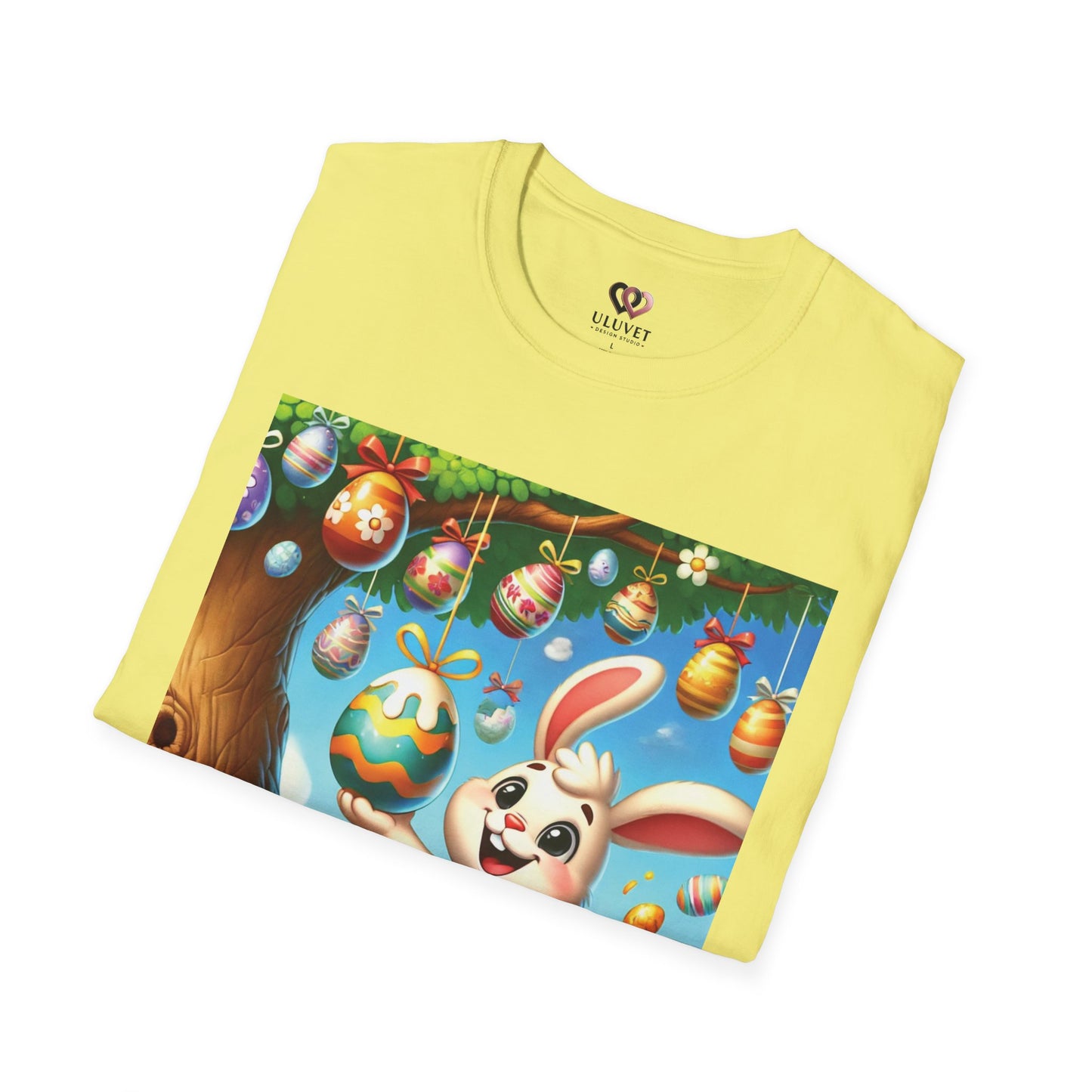 Easter & Halloween Unisex T-Shirt, Cute Bunny Tee, Spooky Rabbit Shirt, Holiday Graphic Top, Festive Wear, Easter Celebration