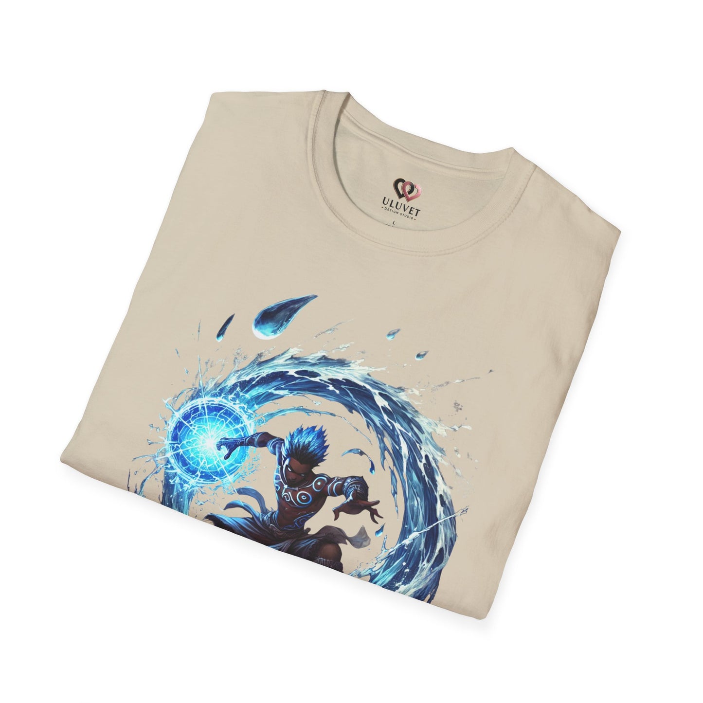 Water Anime Unisex Softstyle T-Shirt