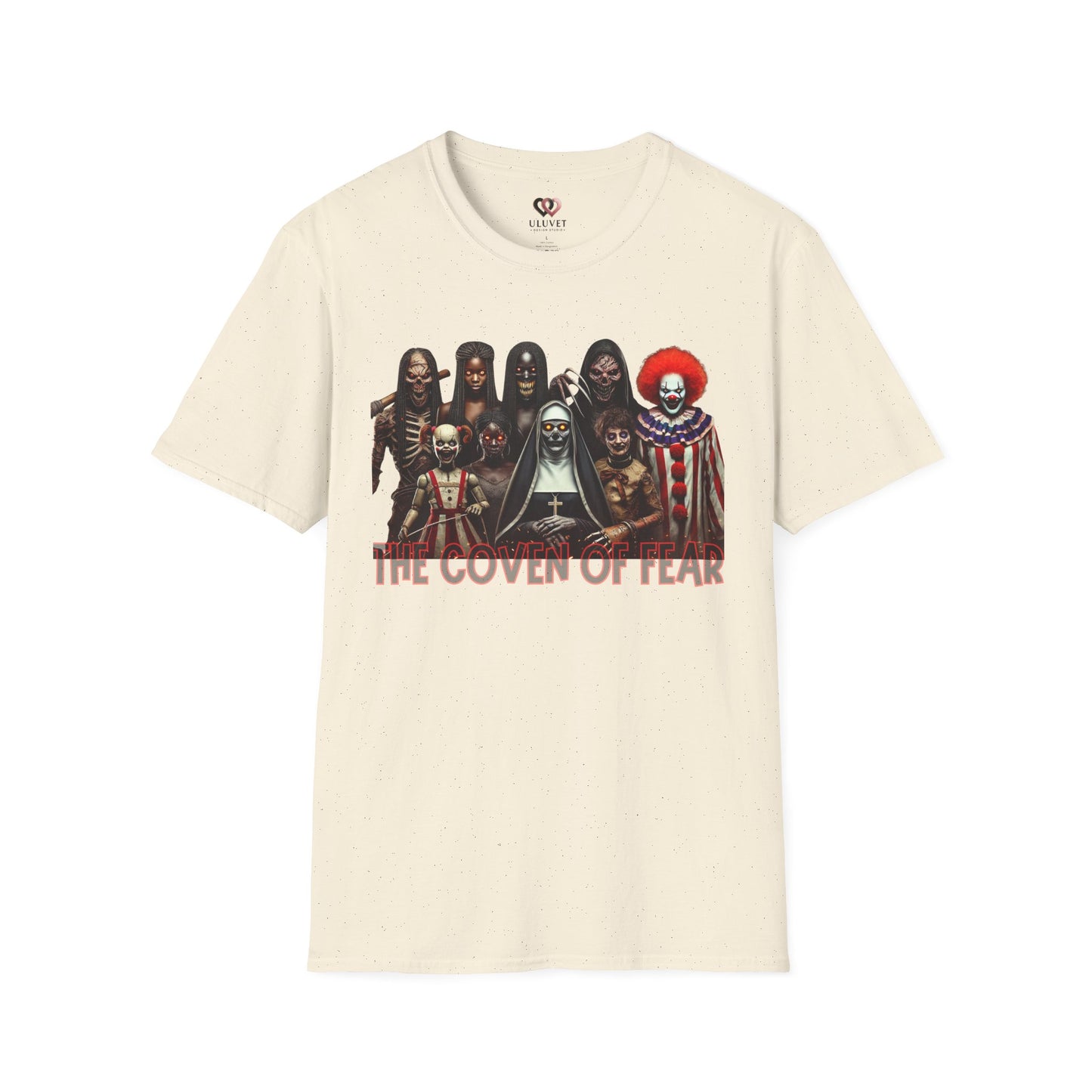 Spooky Halloween Unisex T-Shirt, Horror Shirt, Coven of Fear Tee, Costume Shirt, Unisex Graphic T-Shirt, Scary Movie Apparel