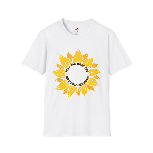 Sunflower Quote Unisex T-Shirt, Positive Affirmation Tee, Everyday Wear, Gift for Her, Summer Style, Eco-Friendly Fashion