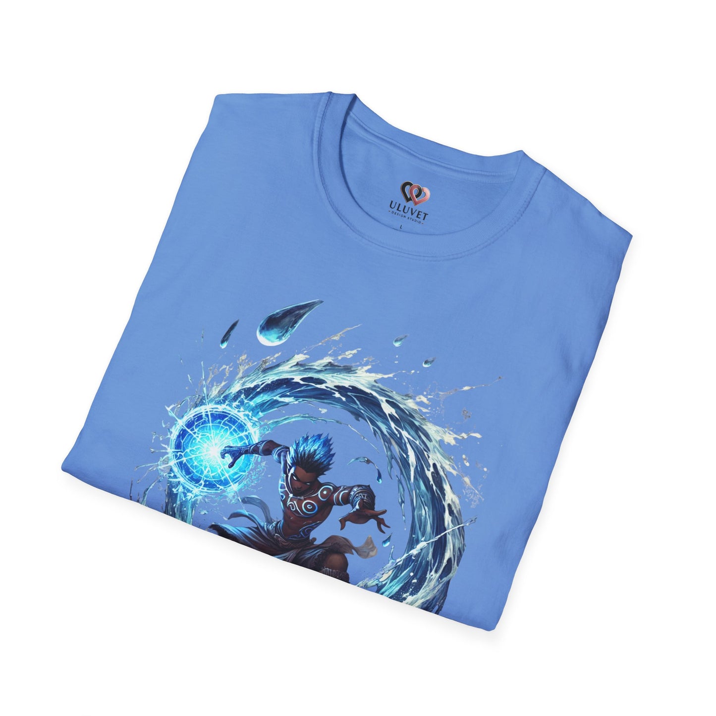 Water Anime Unisex Softstyle T-Shirt