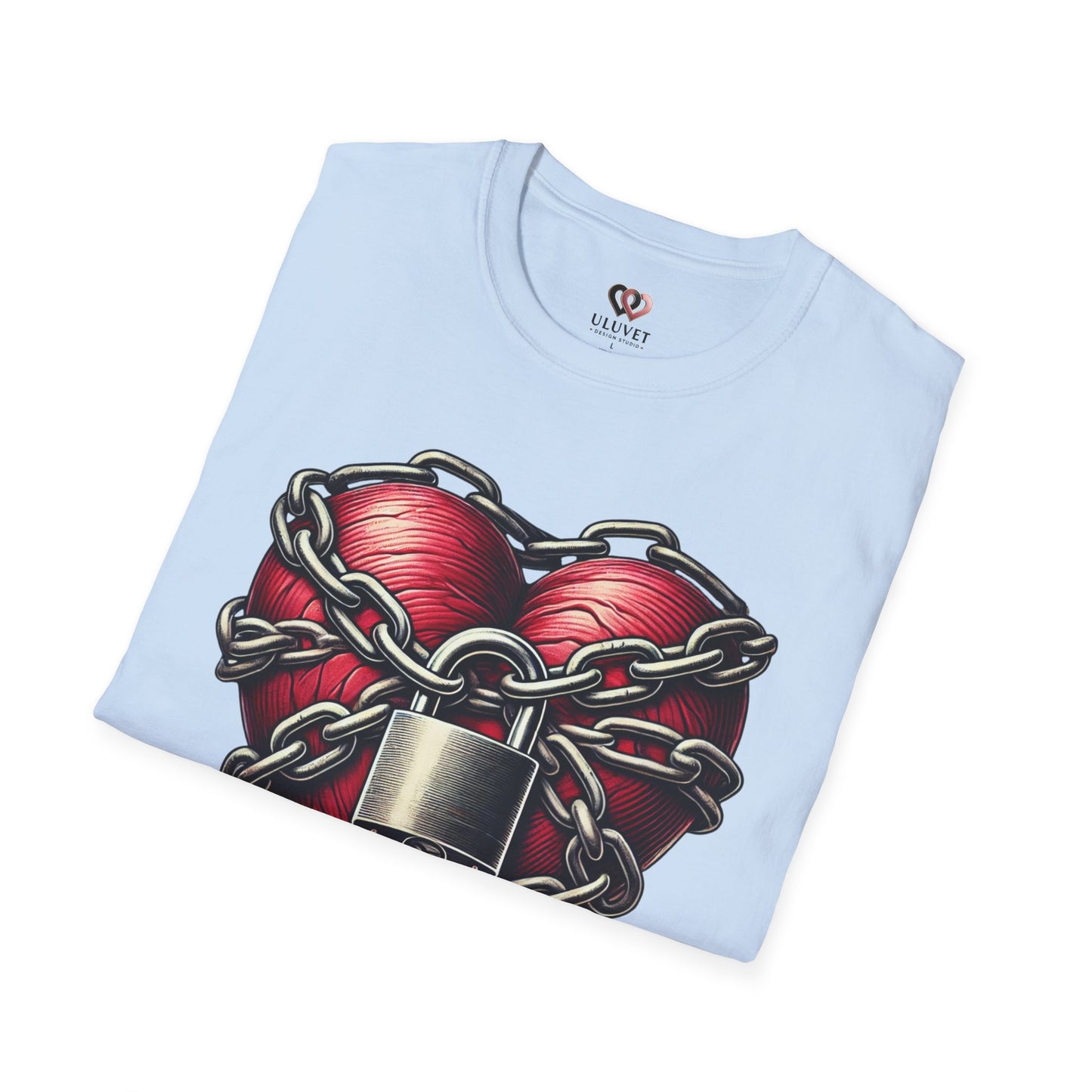 Heart Protected Graphic Tee, Unisex T-Shirt, Casual Wear, Unique Gift, Streetwear Style, Heartfelt Apparel