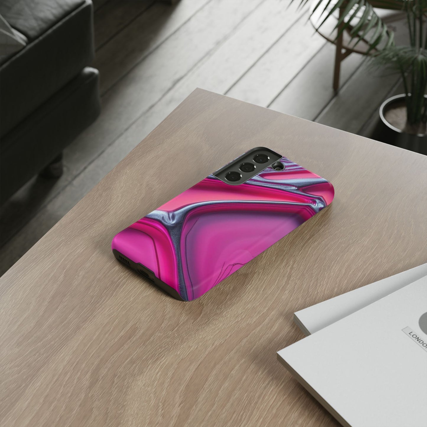 Abstract Phone Case - Stylish, Durable, Trendy Design for Phones - Unique Gift for Friends, Birthday Present, Tech Accessory, Modern Decor