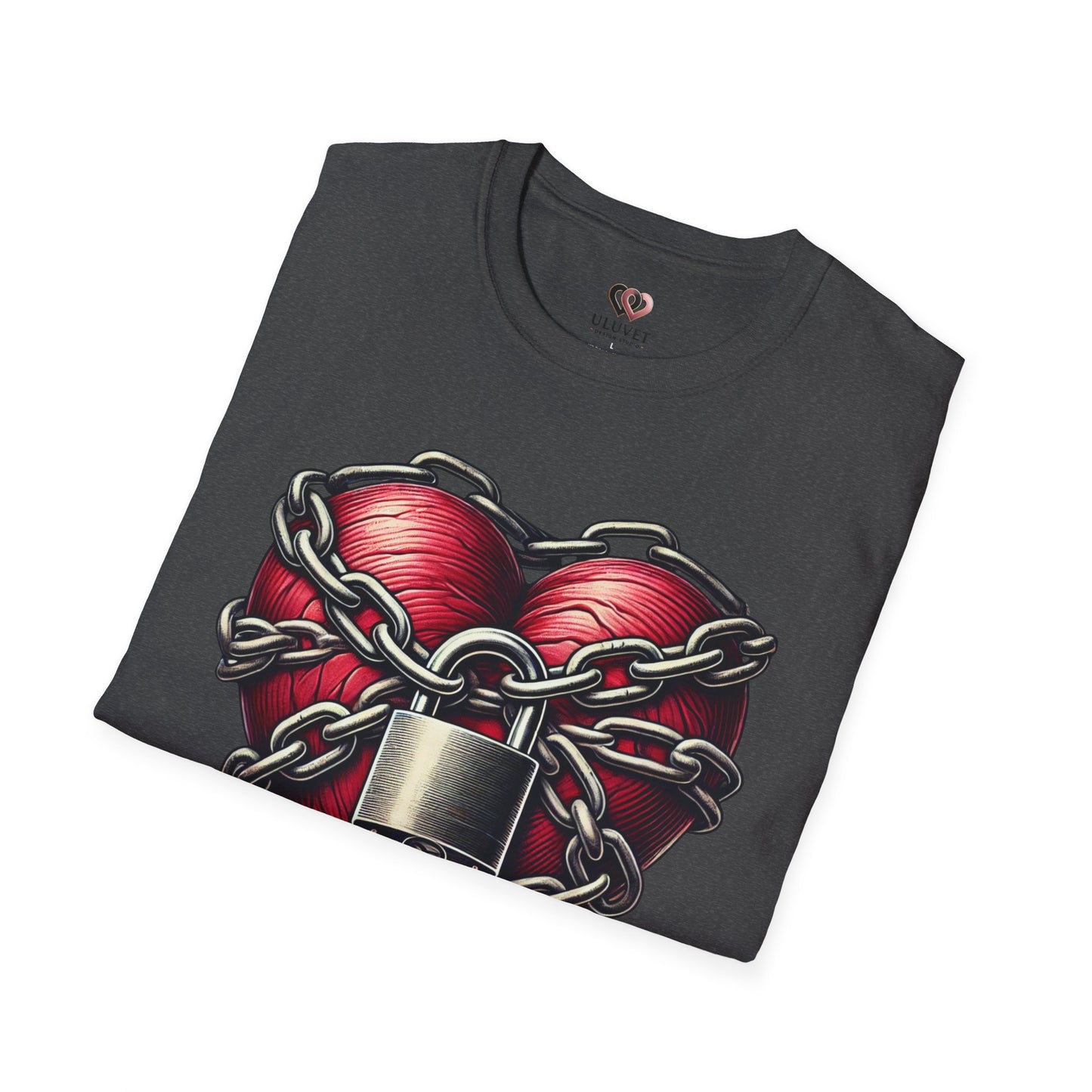 Heart Protected Graphic Tee, Unisex T-Shirt, Casual Wear, Unique Gift, Streetwear Style, Heartfelt Apparel