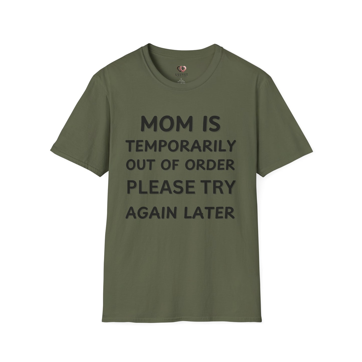 Funny Mom T-Shirt, Unisex Humor Tee, Perfect Gift for Moms, Casual Wear, Mother's Day Shirt, Parenting Humor Fashion
