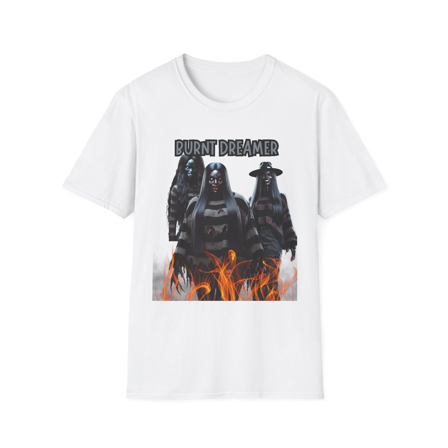 Burnt Dreamer Unisex T-Shirt, Graphic Tee, Festival Wear, Music Lover Gift, Casual Outfit, Comfortable Everyday Wear