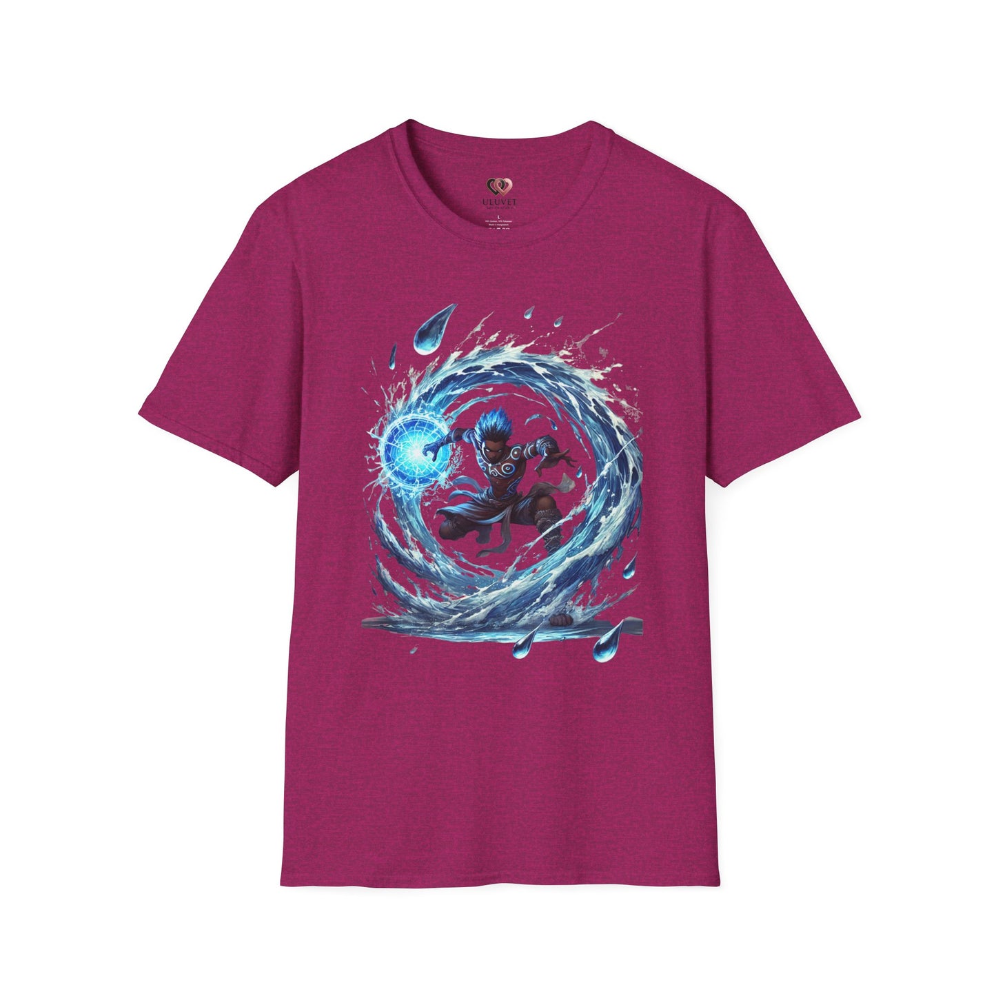 Water Anime Unisex Softstyle T-Shirt