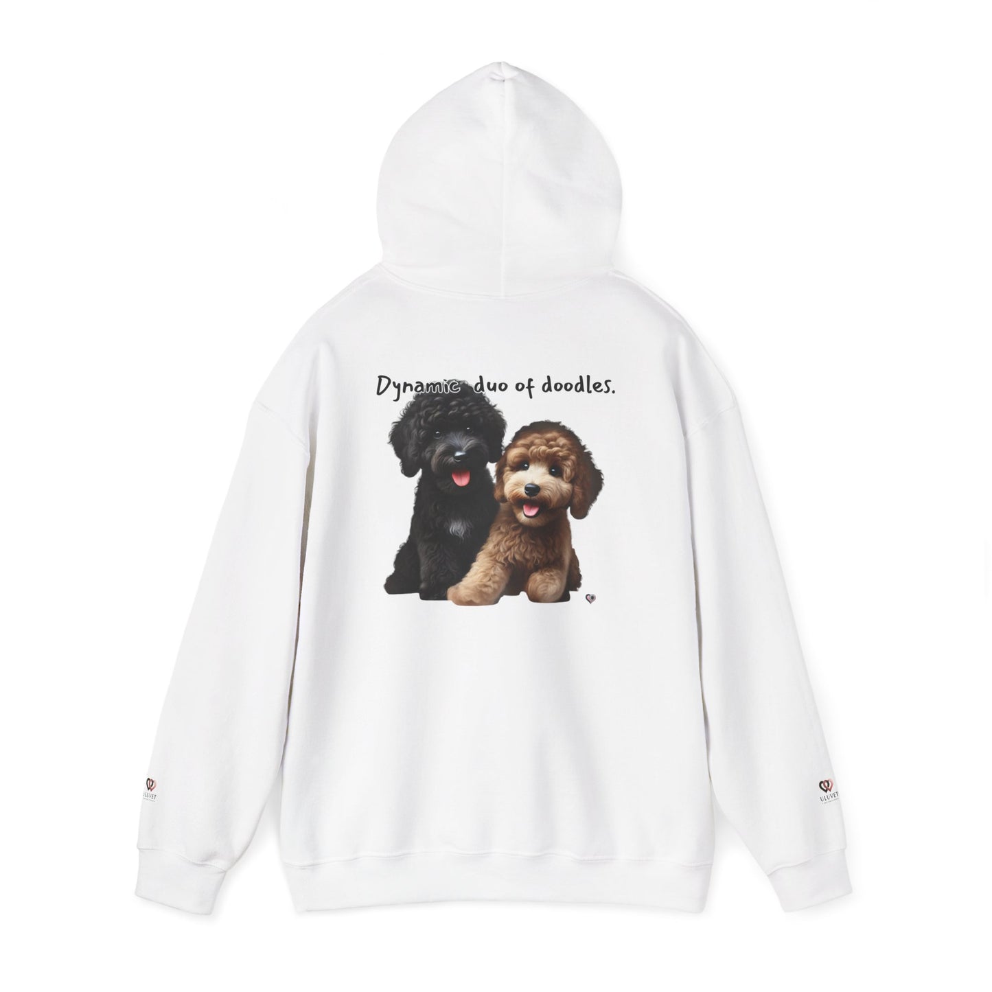 Doodle Friends Hoodie - Cozy Dog Lover Sweatshirt, Perfect for Gifts, Pet Lovers' Apparel, Fun Animal Design, Everyday Wear