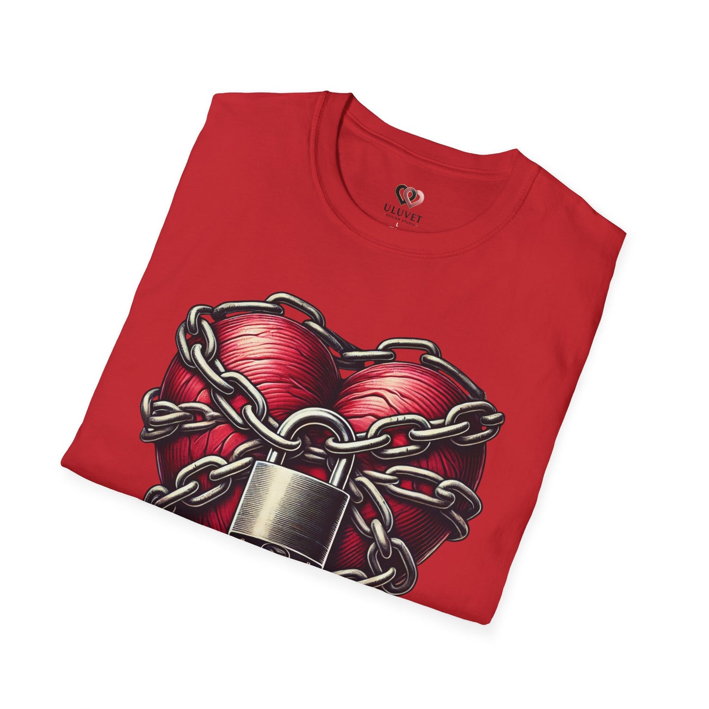 Heart Protected Graphic Tee, Unisex T-Shirt, Casual Wear, Unique Gift, Streetwear Style, Heartfelt Apparel
