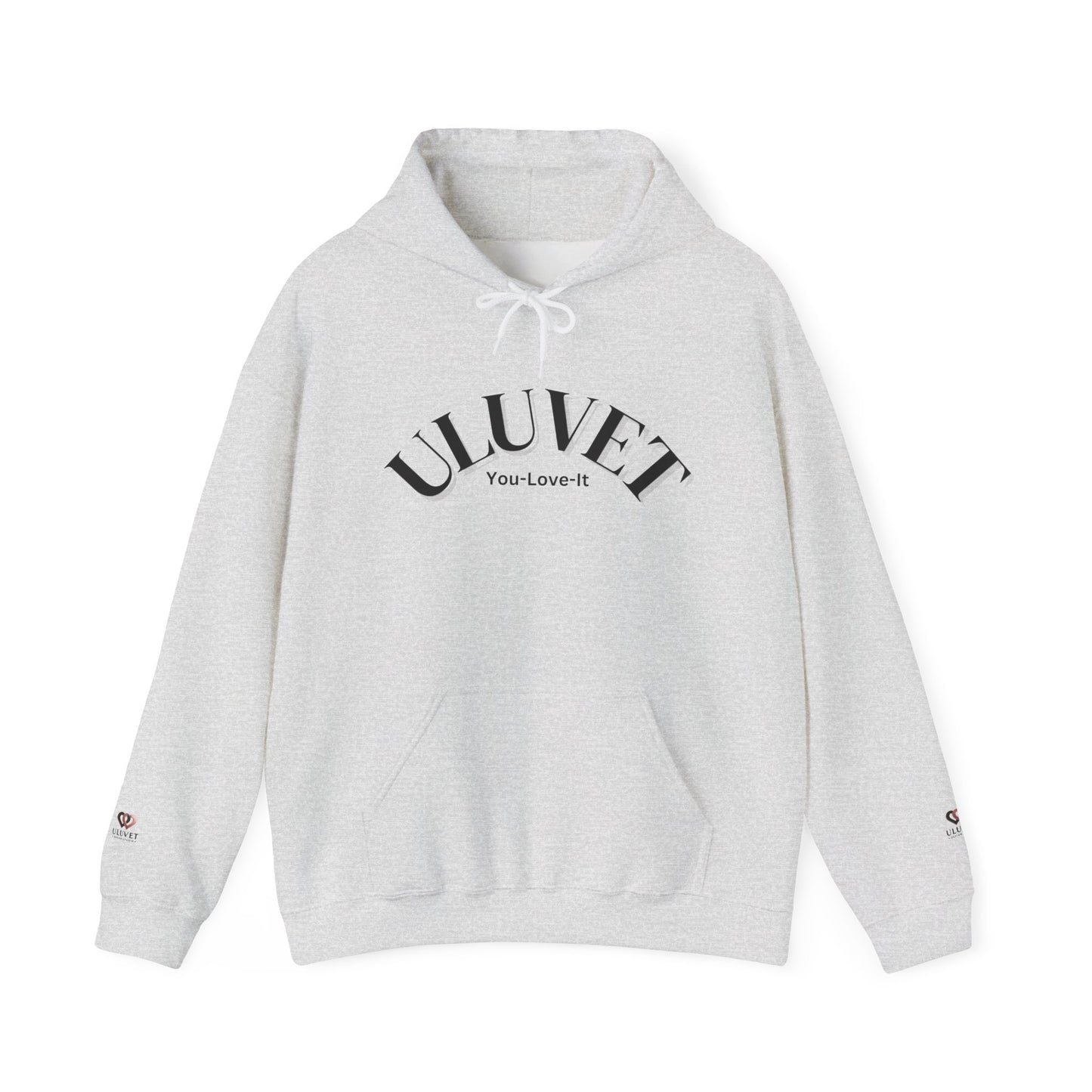 ULUVET Unisex Heavy Blend™ Hooded Sweatshirt, Cozy Unisex Hoodie, Perfect for Gifting, Casual Wear, Valentine's Day, Love Sweatshirt