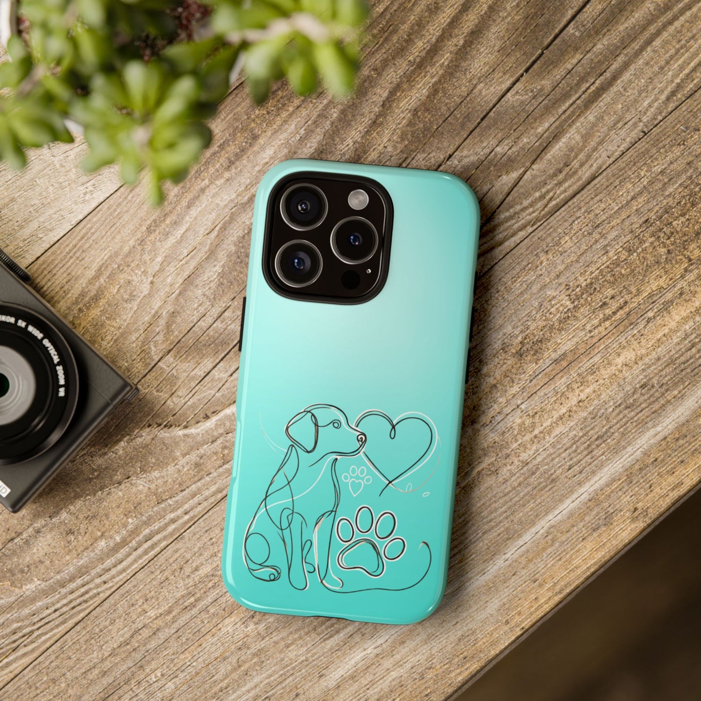 Pet Lover Phone Case, Dog Lover Gift, Cute Pet Accessory, Dog Paw Design Case, Unique Phone Cover, Animal Lover Gift