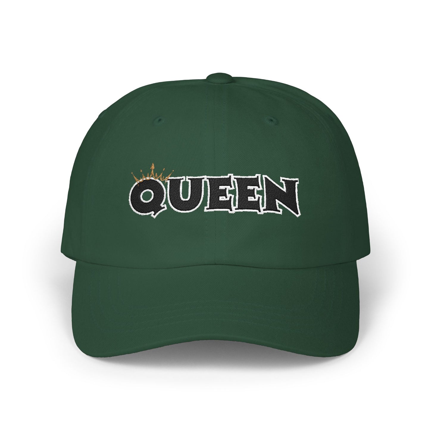 Queen Dad Cap, Stylish Baseball Hat for Trendy Dads, Adjustable Cap, Gift for Father's Day, Unique Fashion Accessory, Casual Everyday Wear