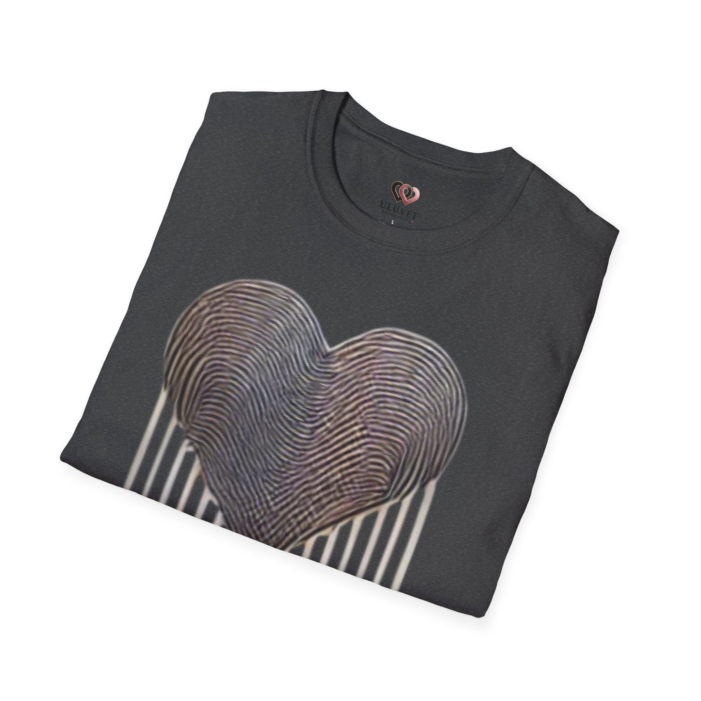 Heartfelt Fingerprint T-Shirt – Perfect for Gift Giving, Casual Wear, Couples, Anniversaries, Loved Ones