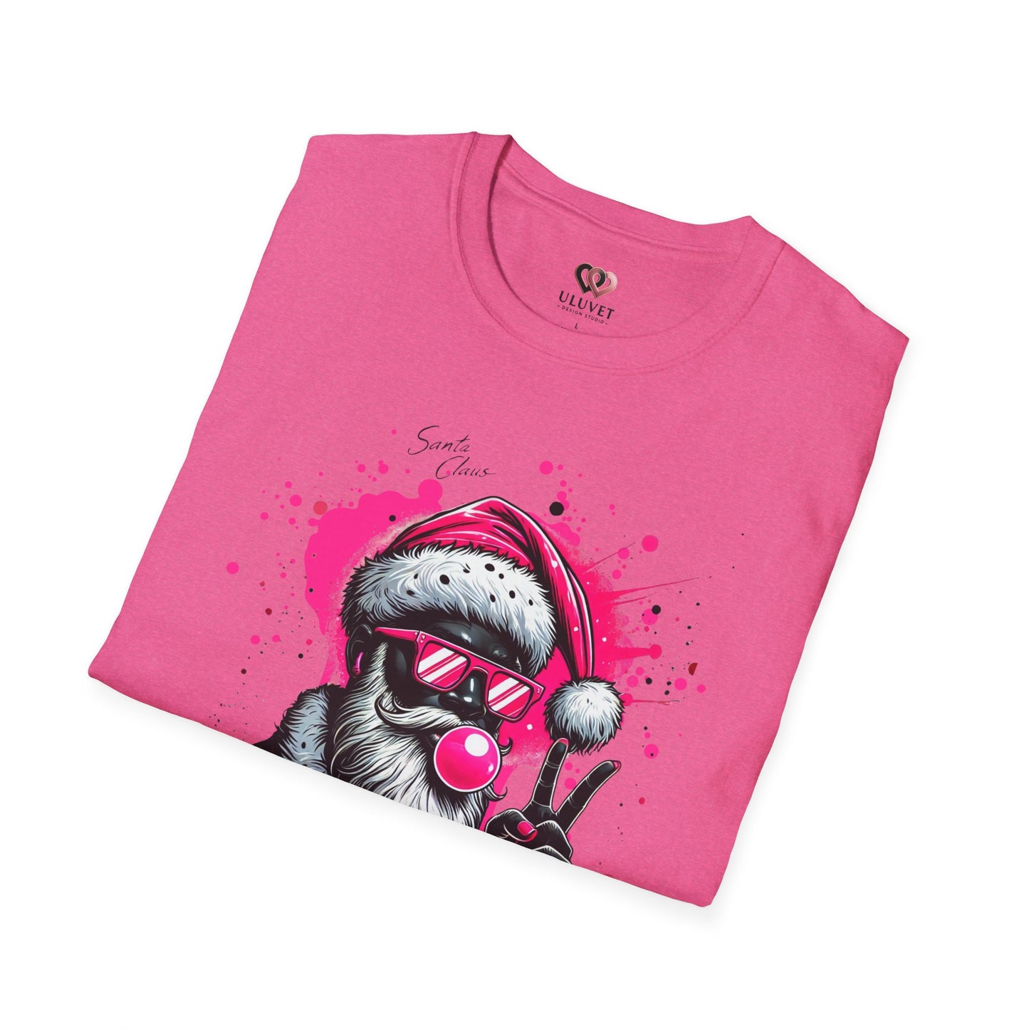 Cool Santa Claus T-Shirt, Fun Christmas Shirt, Holiday Gift, Unisex Tee, Rebellious Santa, Casual Wear