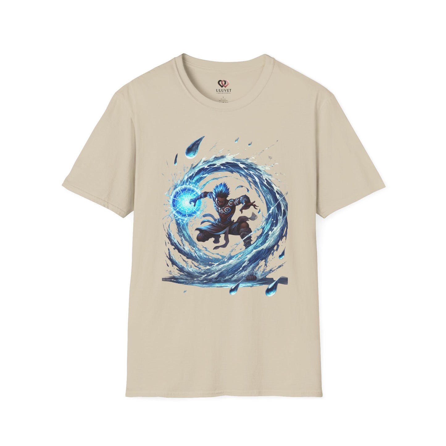 Water Anime Unisex Softstyle T-Shirt