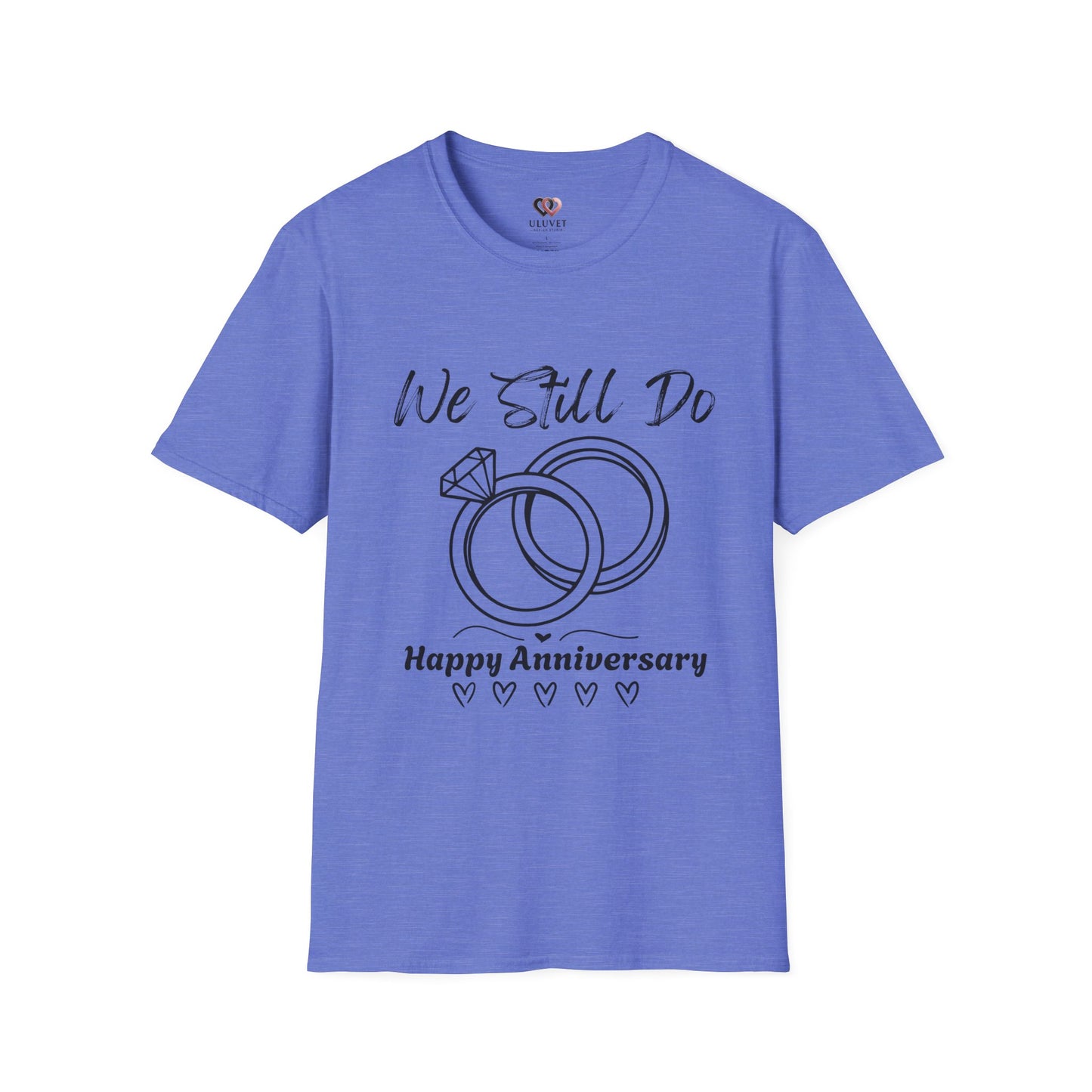 Happy Anniversary T-Shirt, Anniversary Gift, Couple Matching Apparel, Love Celebration Tee, Wedding Anniversary Clothing