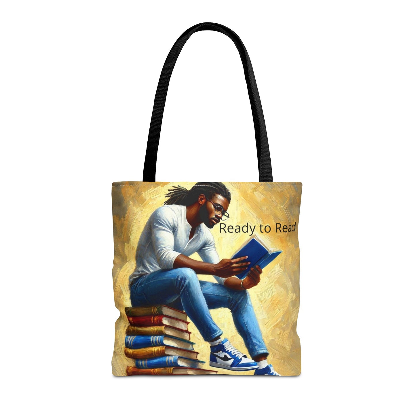 Customizable Book Tote Bag. Literary Book Lover Art
