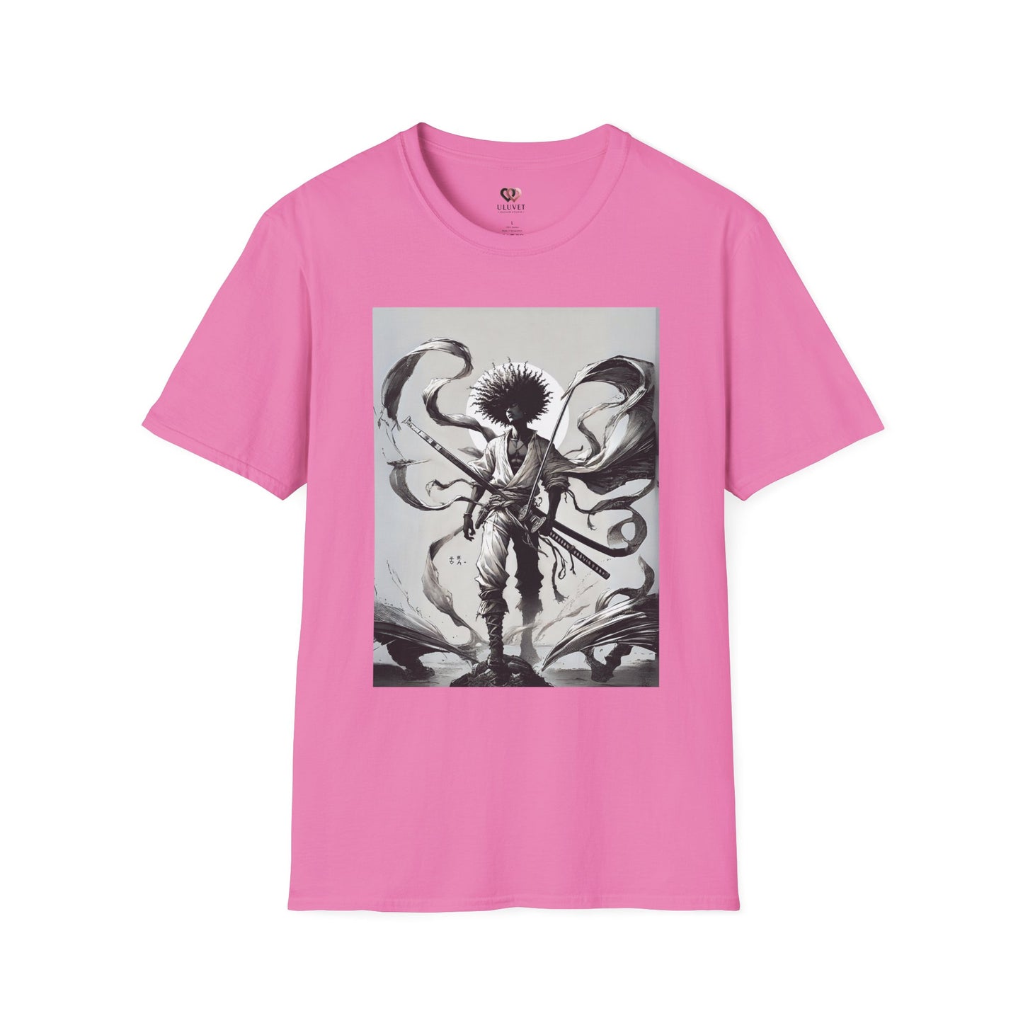 Epic Graphic Tee, Unisex Softstyle T-Shirt with Artistic Design, Perfect for Anime Lovers, Graphic Tee for Gifting, Casual Wear