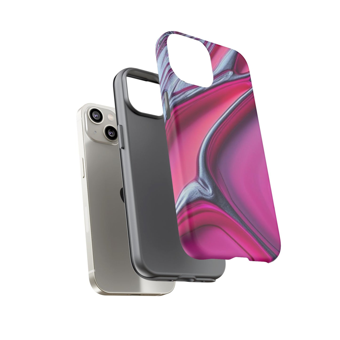 Abstract Phone Case - Stylish, Durable, Trendy Design for Phones - Unique Gift for Friends, Birthday Present, Tech Accessory, Modern Decor