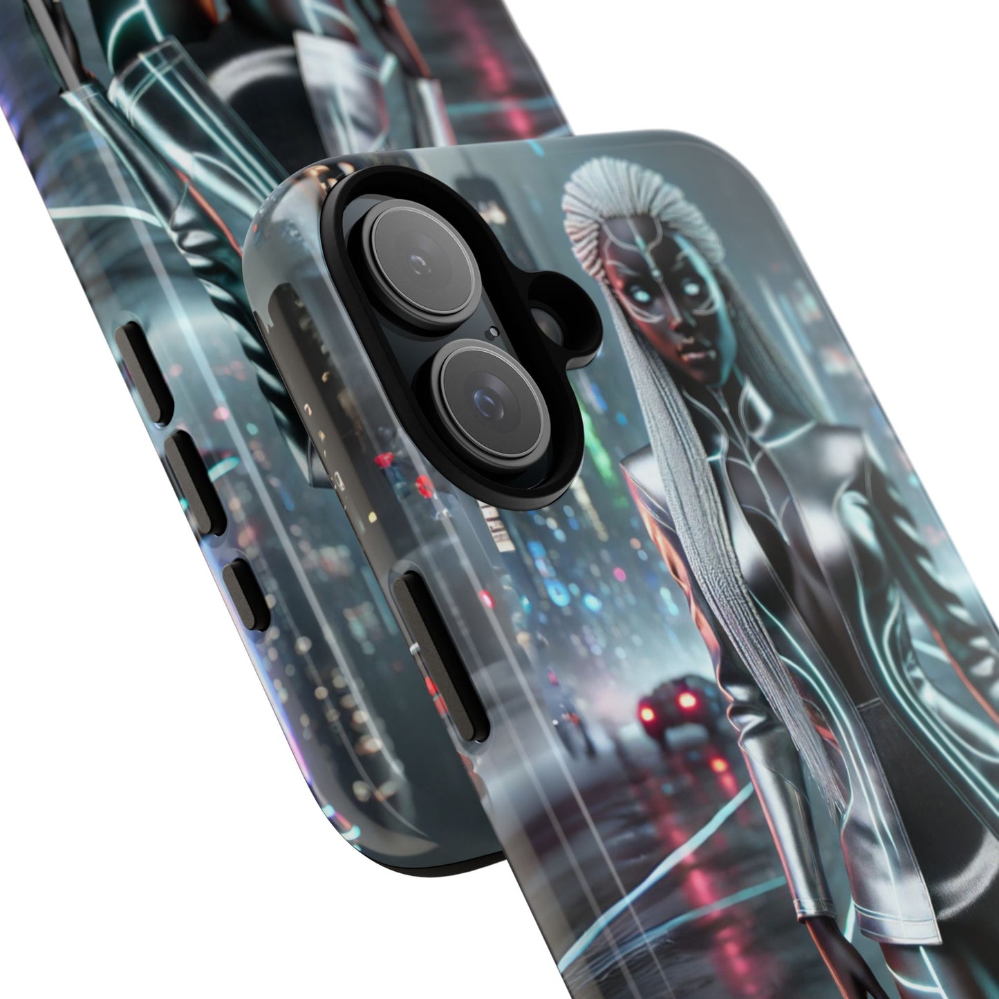 Futuristic Phone Case for Tech Lovers, Cyberpunk Phone Cover, Cool Gift for Him/Her, Unique Tech Accessory, Stylish Phone Protector