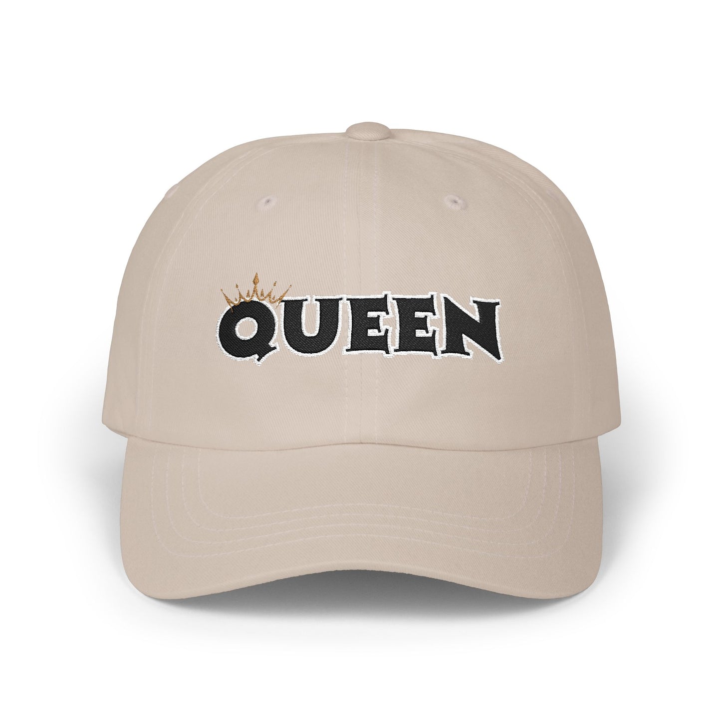 Queen Dad Cap, Stylish Baseball Hat for Trendy Dads, Adjustable Cap, Gift for Father's Day, Unique Fashion Accessory, Casual Everyday Wear
