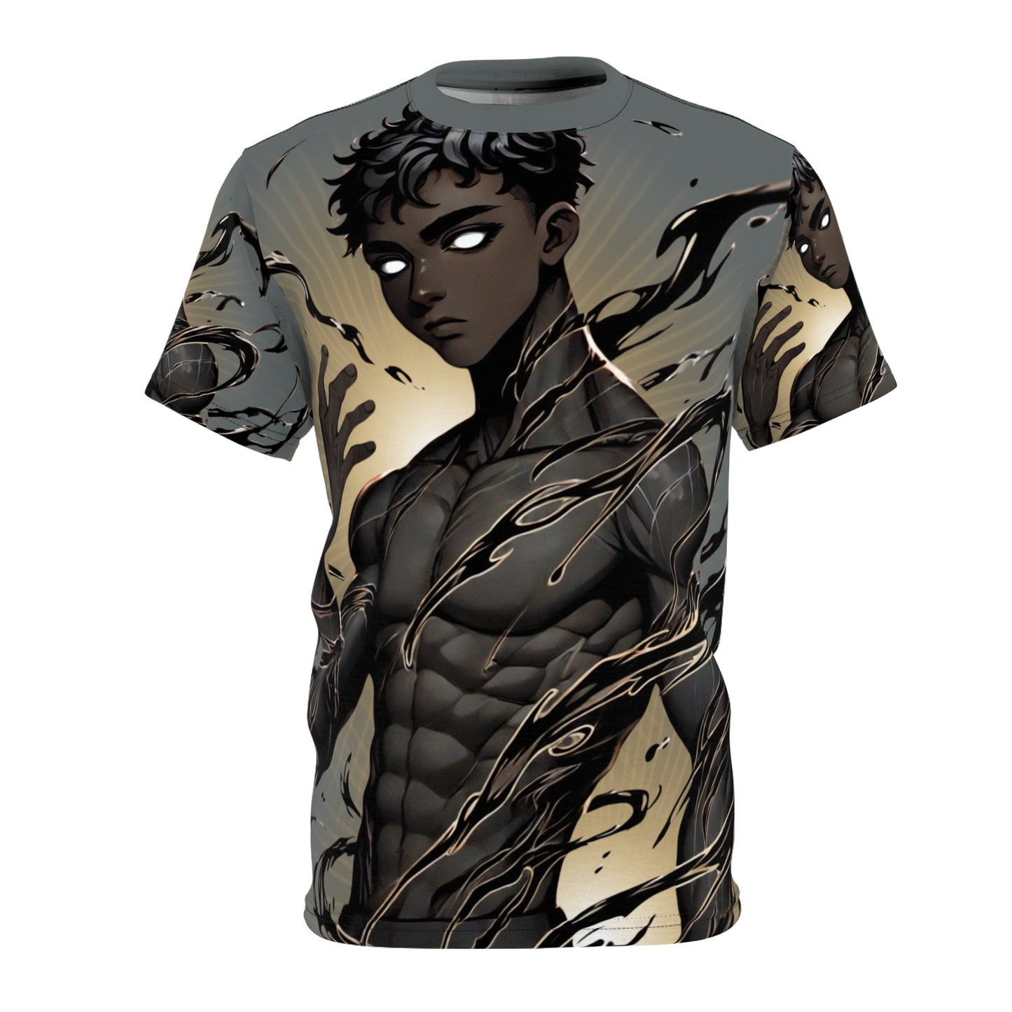 Dark Anime Warrior All-Over Print Tee