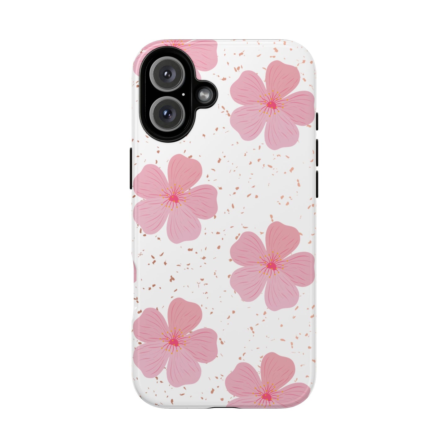 Floral Tough Cases for Women, Girly Phone Covers, Spring/Summer Designs, Protective Phone Cases, Feminine Tech Accessories