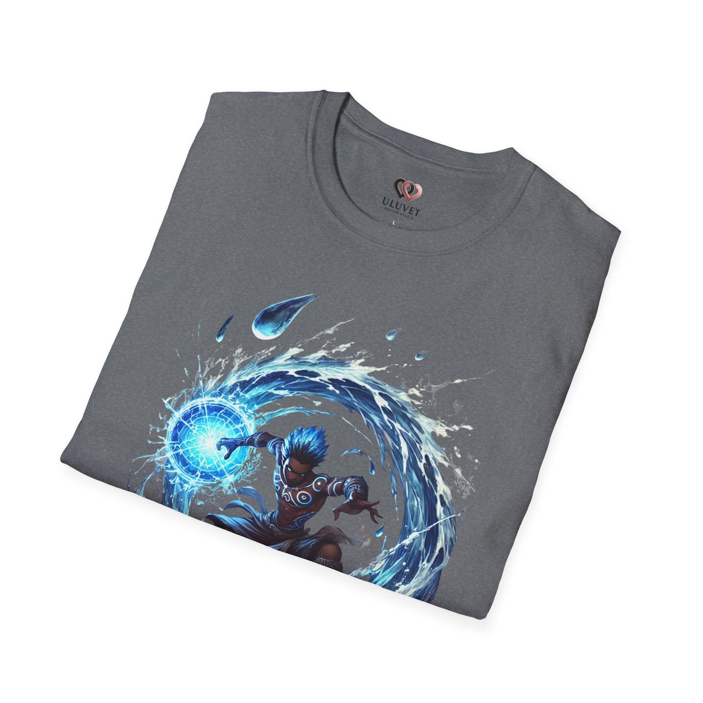 Water Anime Unisex Softstyle T-Shirt