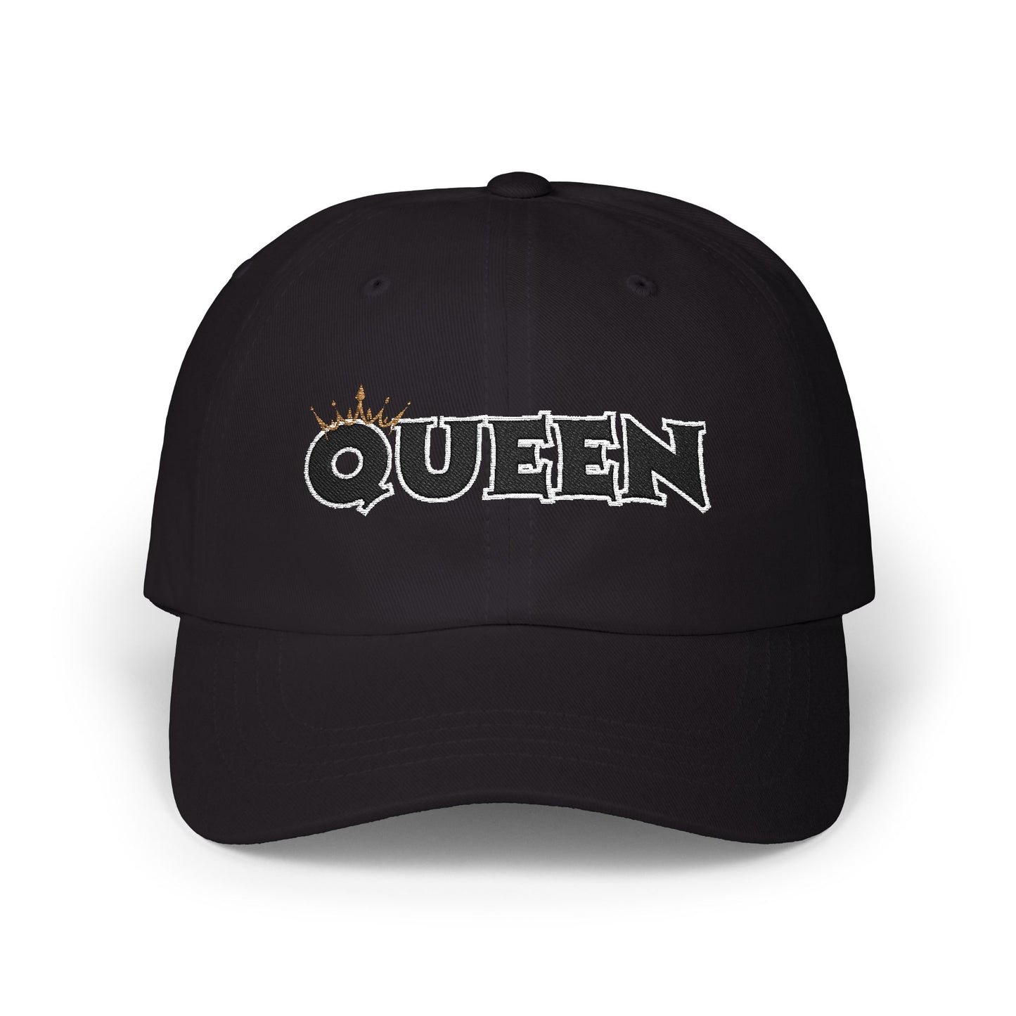 Queen Dad Cap, Stylish Baseball Hat for Trendy Dads, Adjustable Cap, Gift for Father's Day, Unique Fashion Accessory, Casual Everyday Wear