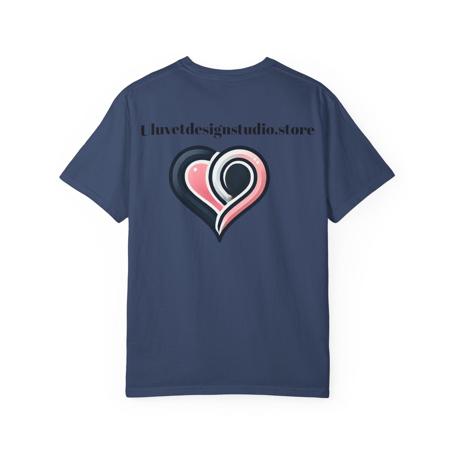 Romantic Heart T-Shirt, Unisex Gift, Valentine's Day Apparel, Couple's Clothing, Custom Love Shirt, Everyday Casual Wear, Love Design