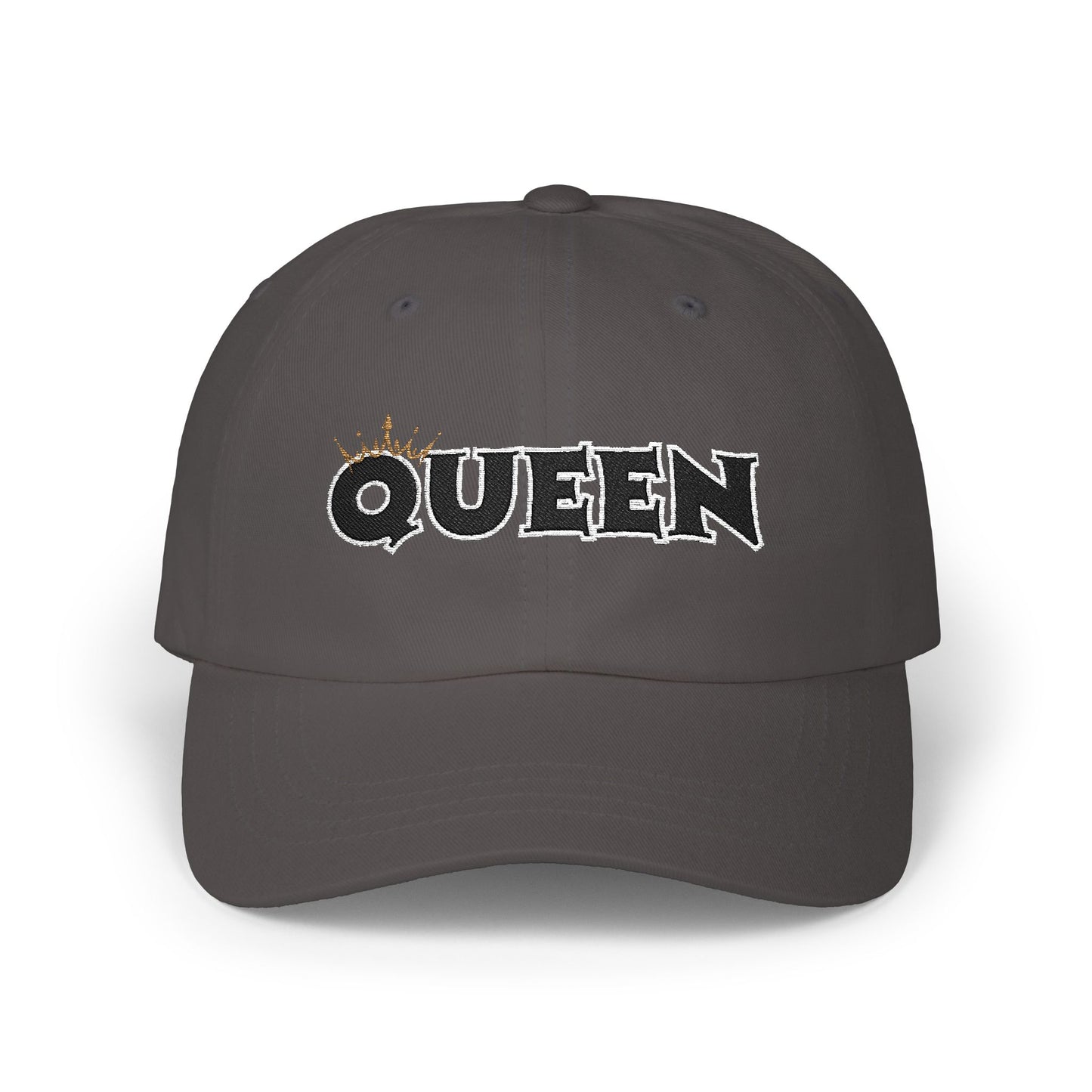 Queen Dad Cap, Stylish Baseball Hat for Trendy Dads, Adjustable Cap, Gift for Father's Day, Unique Fashion Accessory, Casual Everyday Wear