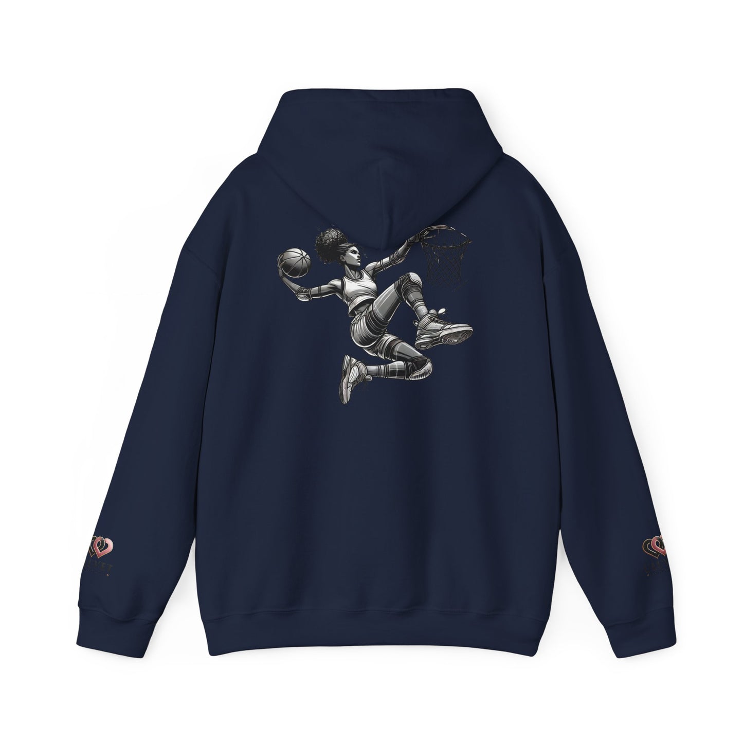 Stylish Unisex Heavy Blend™ Hoodie with Basketball Design, Cozy Sweatshirt for Athletes, Perfect Gift for Sports Lovers, Casual Wear, [...]