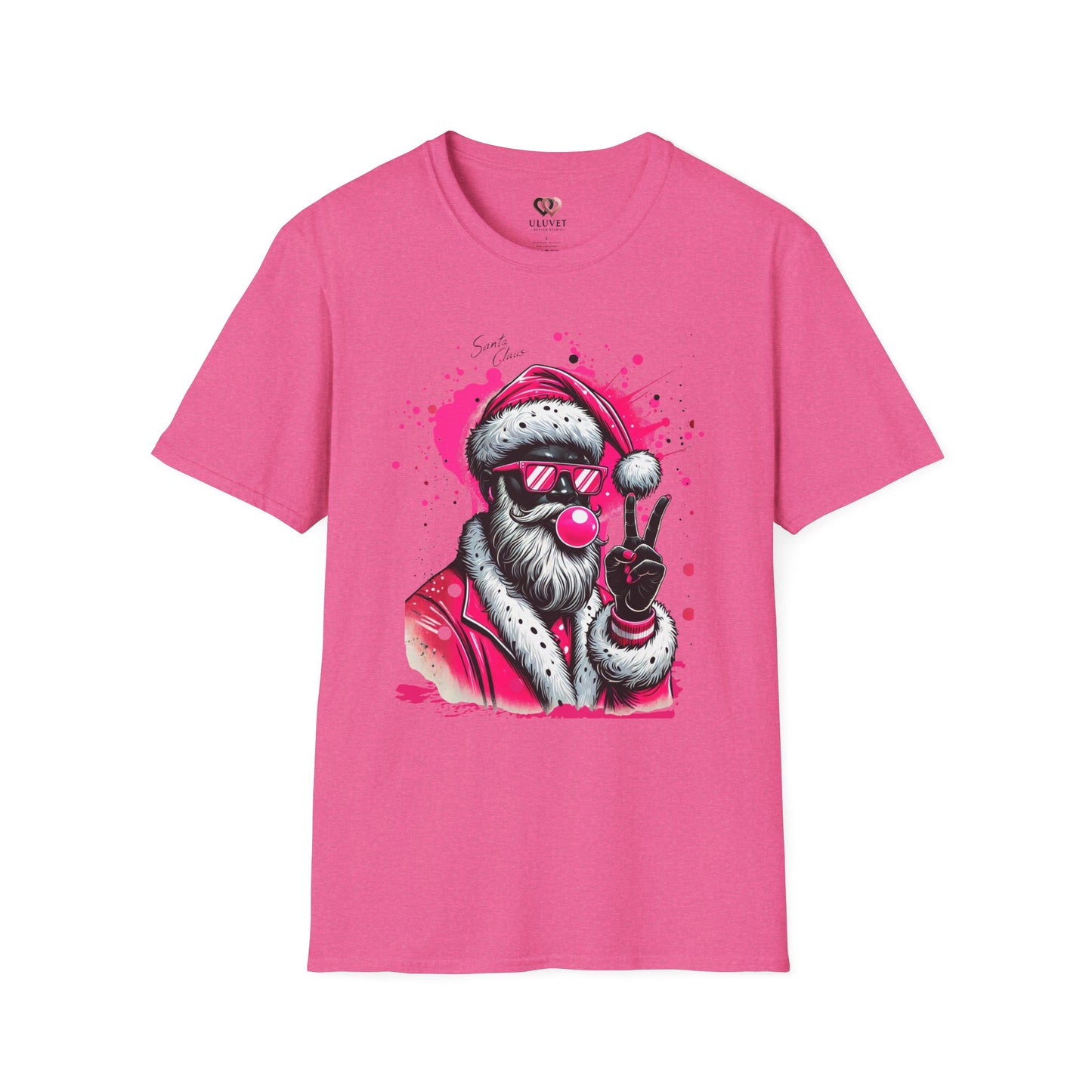 Cool Santa Claus T-Shirt, Fun Christmas Shirt, Holiday Gift, Unisex Tee, Rebellious Santa, Casual Wear