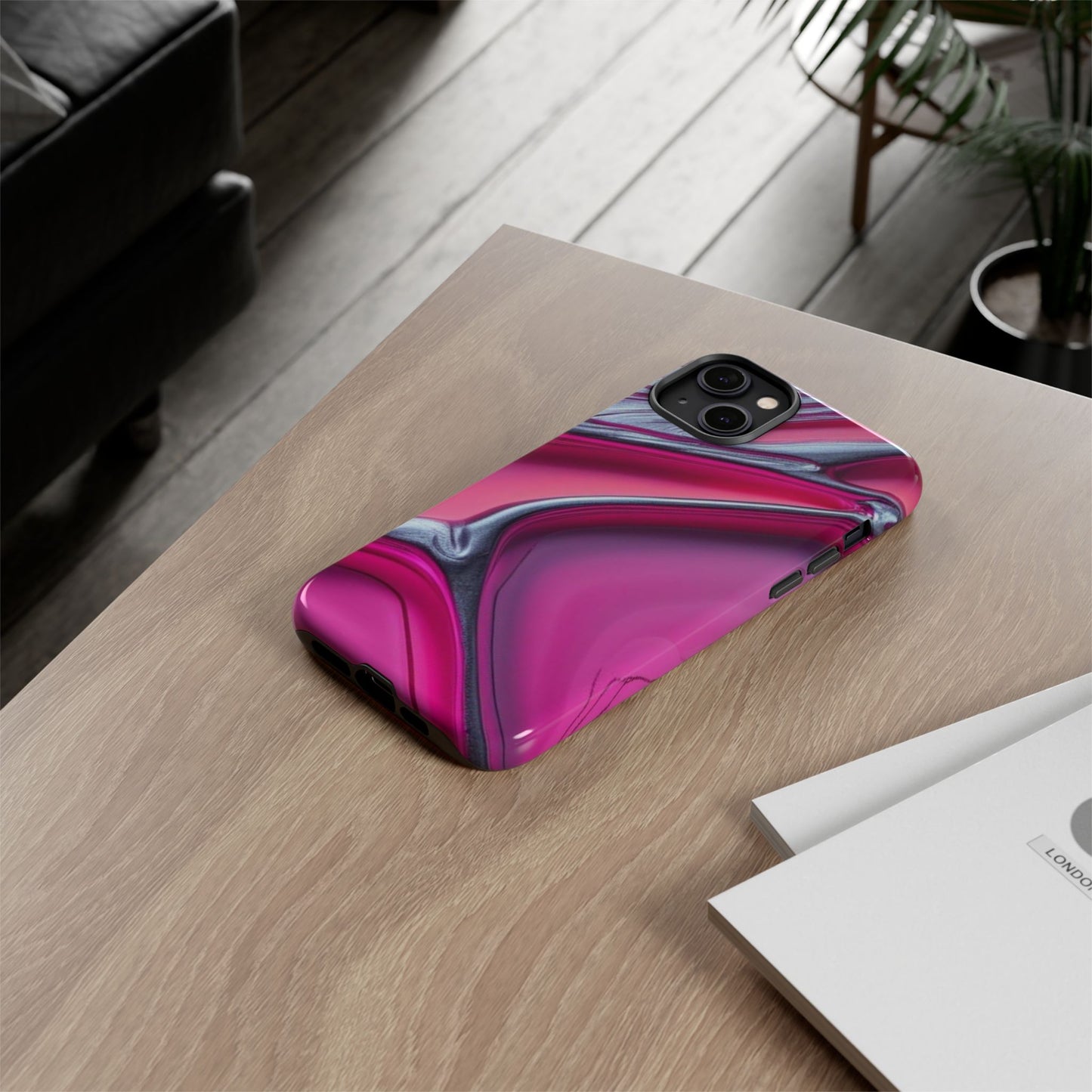 Abstract Phone Case - Stylish, Durable, Trendy Design for Phones - Unique Gift for Friends, Birthday Present, Tech Accessory, Modern Decor