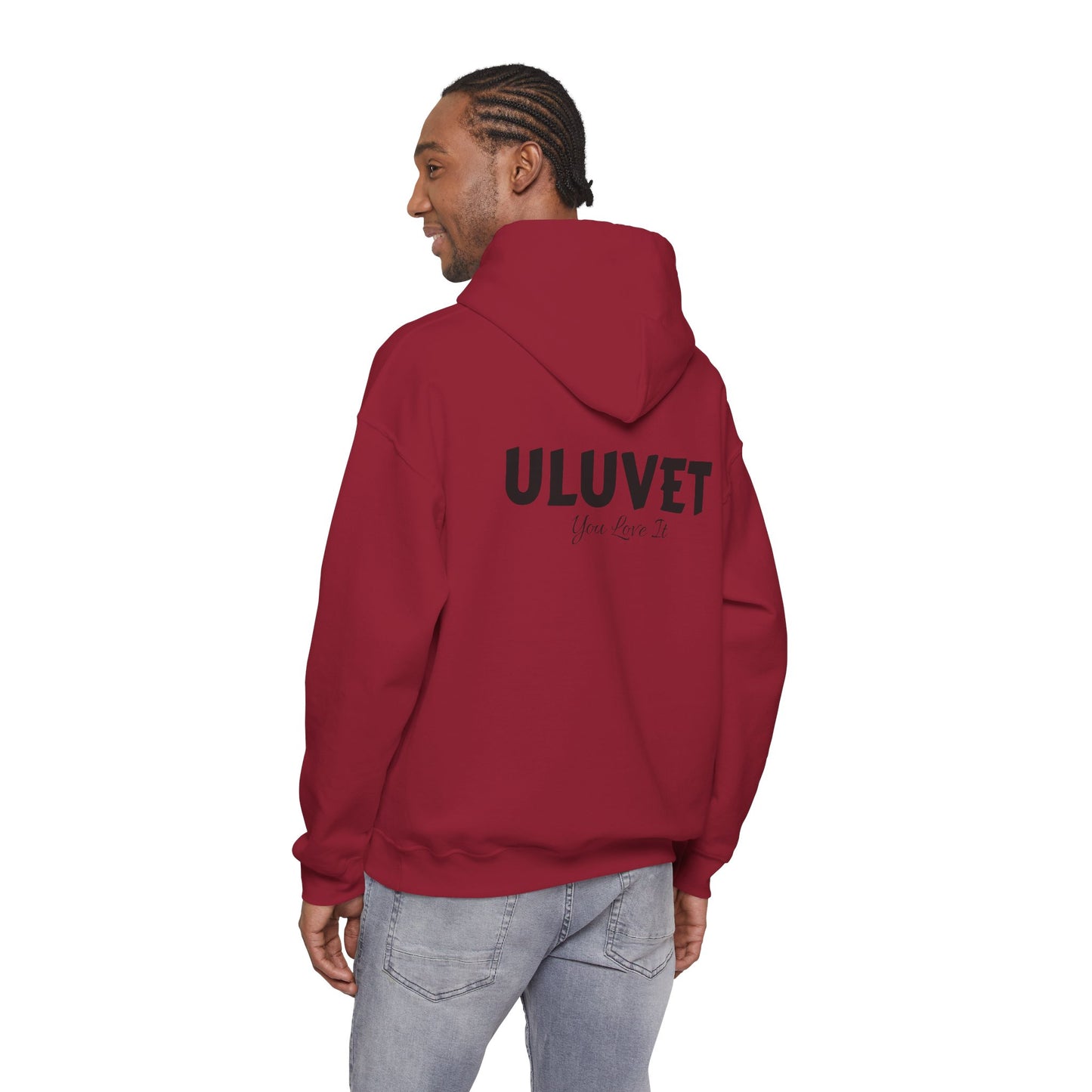 Cozy Heart Design Unisex Hoodie, Perfect for Valentine's Day, Gift for Couples, Love Apparel, Casual Comfort, Everyday Wear