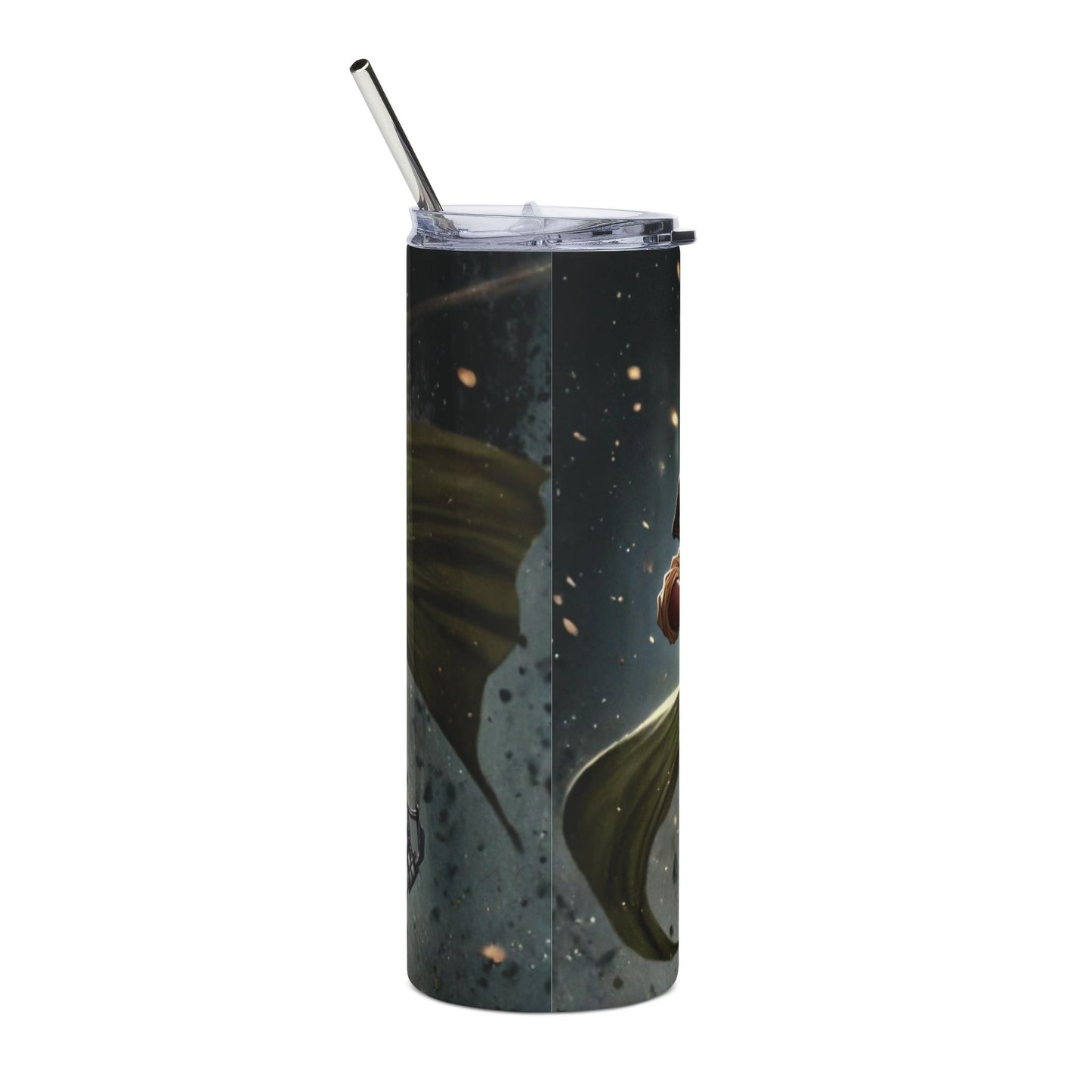 Scout Soldier 20oz Stainless Steel Tumbler – Anime Military Scout with Cape