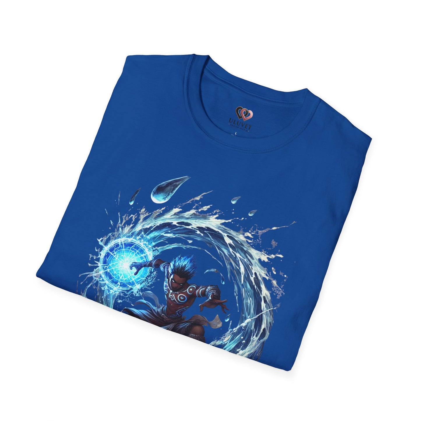 Water Anime Unisex Softstyle T-Shirt